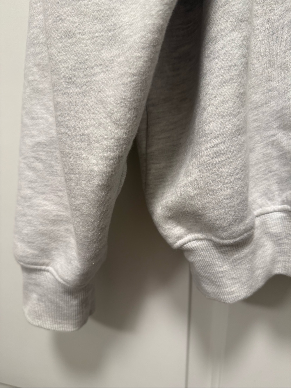 Joah Brown Classic Crew Pullover in Pearl Grey - Picture 8 of 9